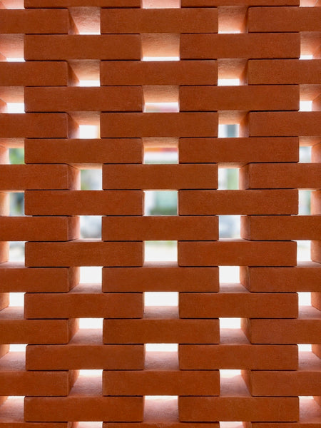 Massive red brick
